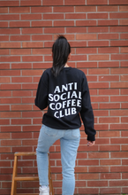 Load image into Gallery viewer, Anti Social Coffee Club Crewneck