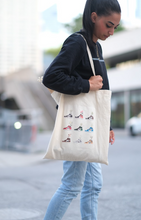 Load image into Gallery viewer, Tote Bag - Sneaker & Flower V2