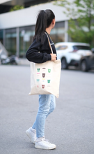 Load image into Gallery viewer, Tote Bag - Montreal Coffee Shops V1