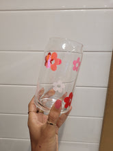 Load image into Gallery viewer, Pink and Red Multicolour Daisy Cup
