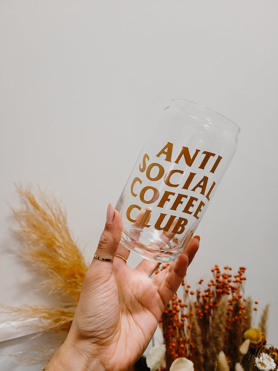 Anti Social Coffee Club - Light Brown