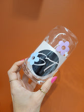Load image into Gallery viewer, Multicolour Daisy Glass Cup