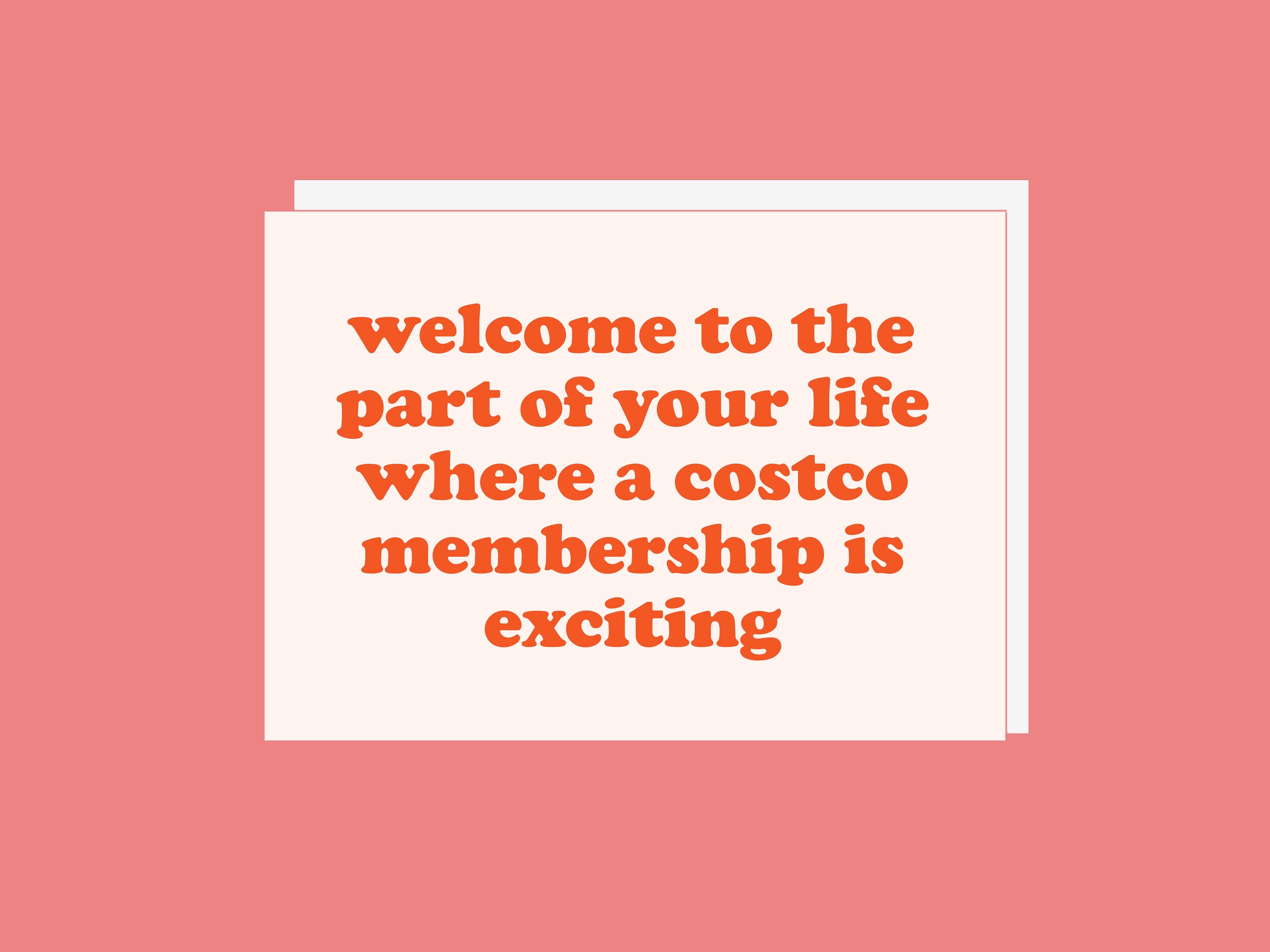 Costco Membership Card Greeting Card Toronto Gift Shop SnaptureThis