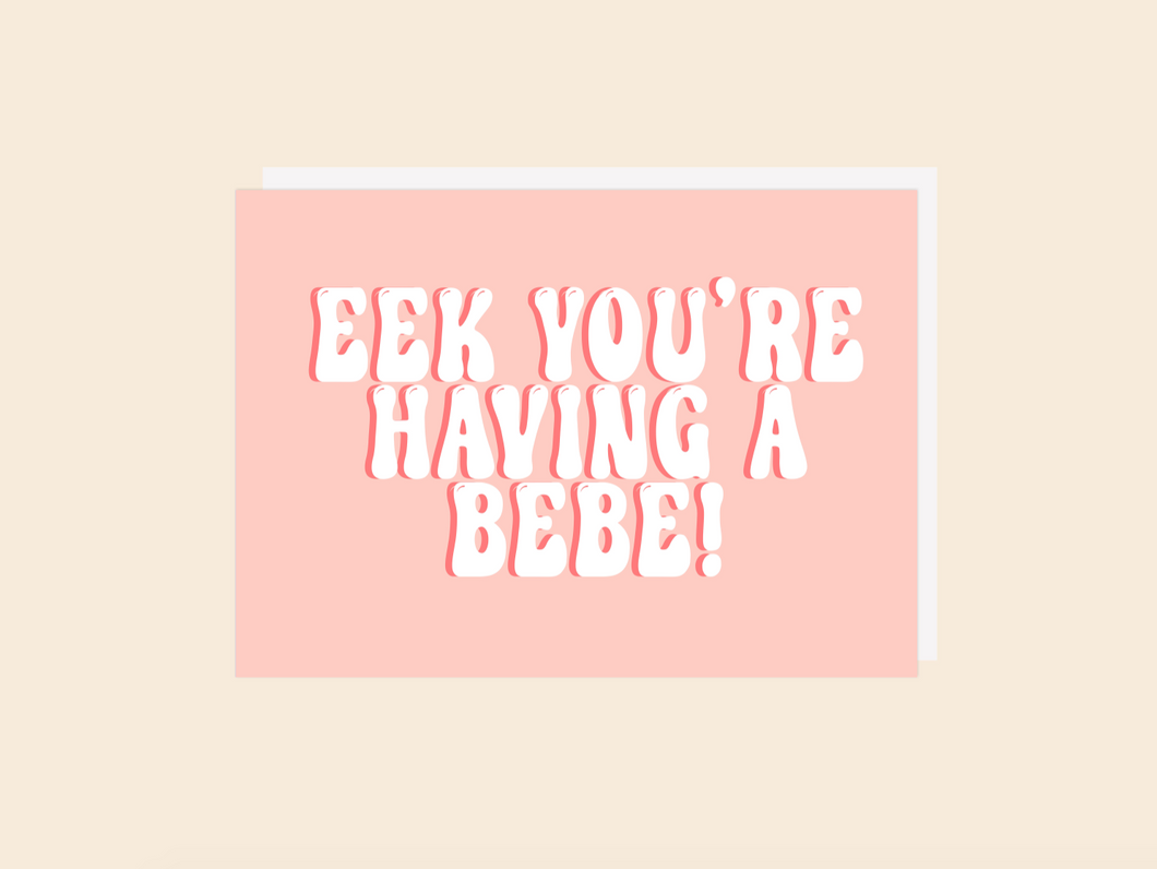 Bebe - Greeting Card