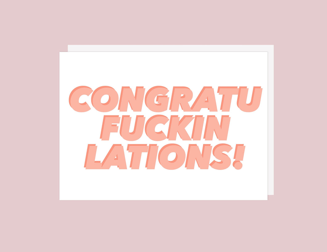 Congrats - Greeting Card