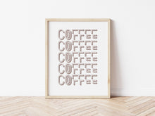 Load image into Gallery viewer, Coffee Funky Print