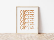 Load image into Gallery viewer, Coffee Funky Print