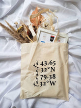 Load image into Gallery viewer, Tote Bag - Toronto Coordinates
