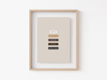 Load image into Gallery viewer, Coffee Mini Print