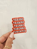 Toronto Sticker - Red