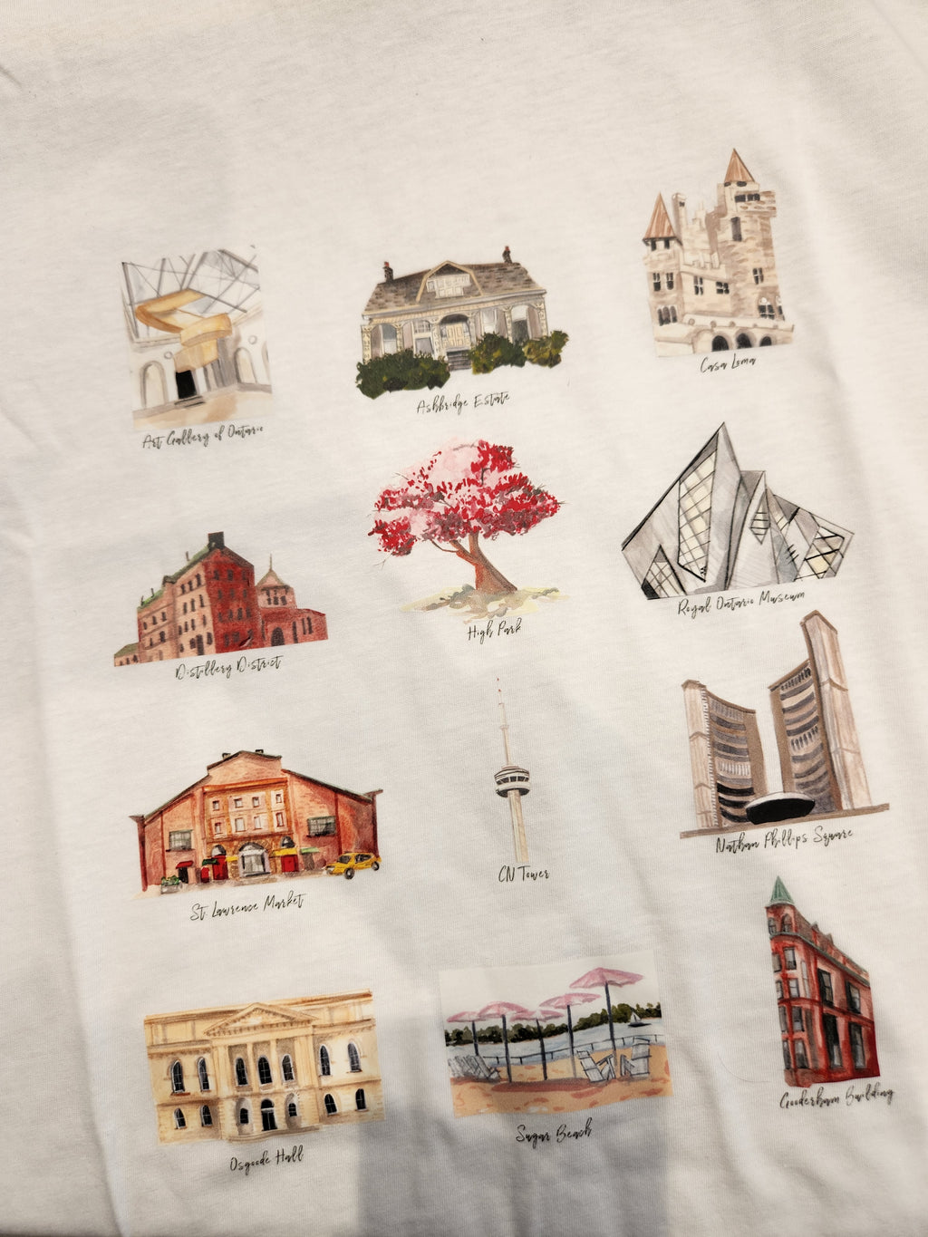 Toronto Landmarks Tshirt