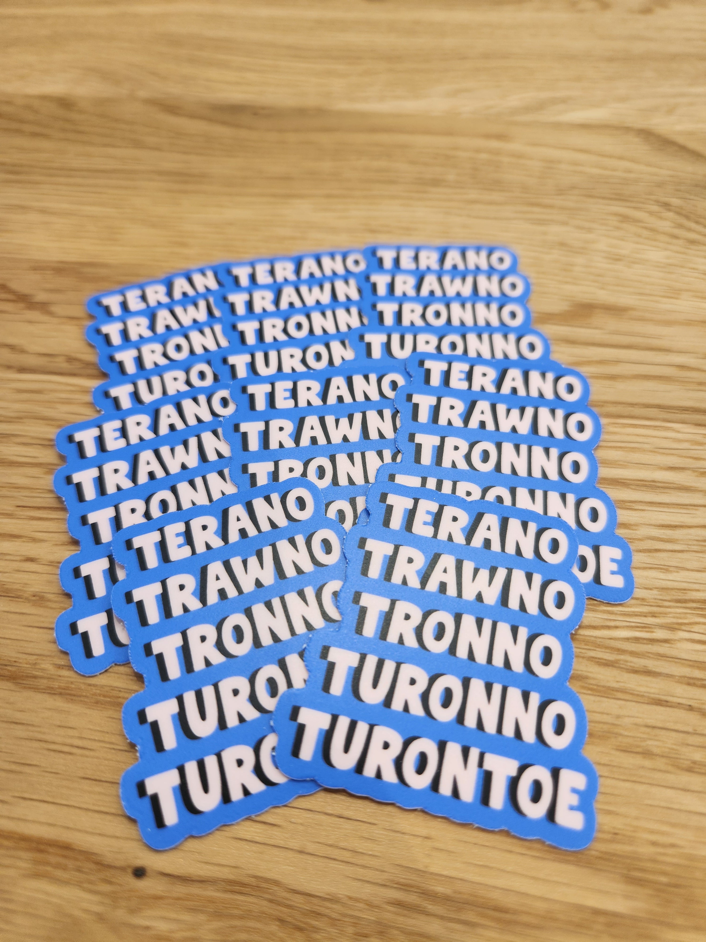 Toronto Sticker - Blue