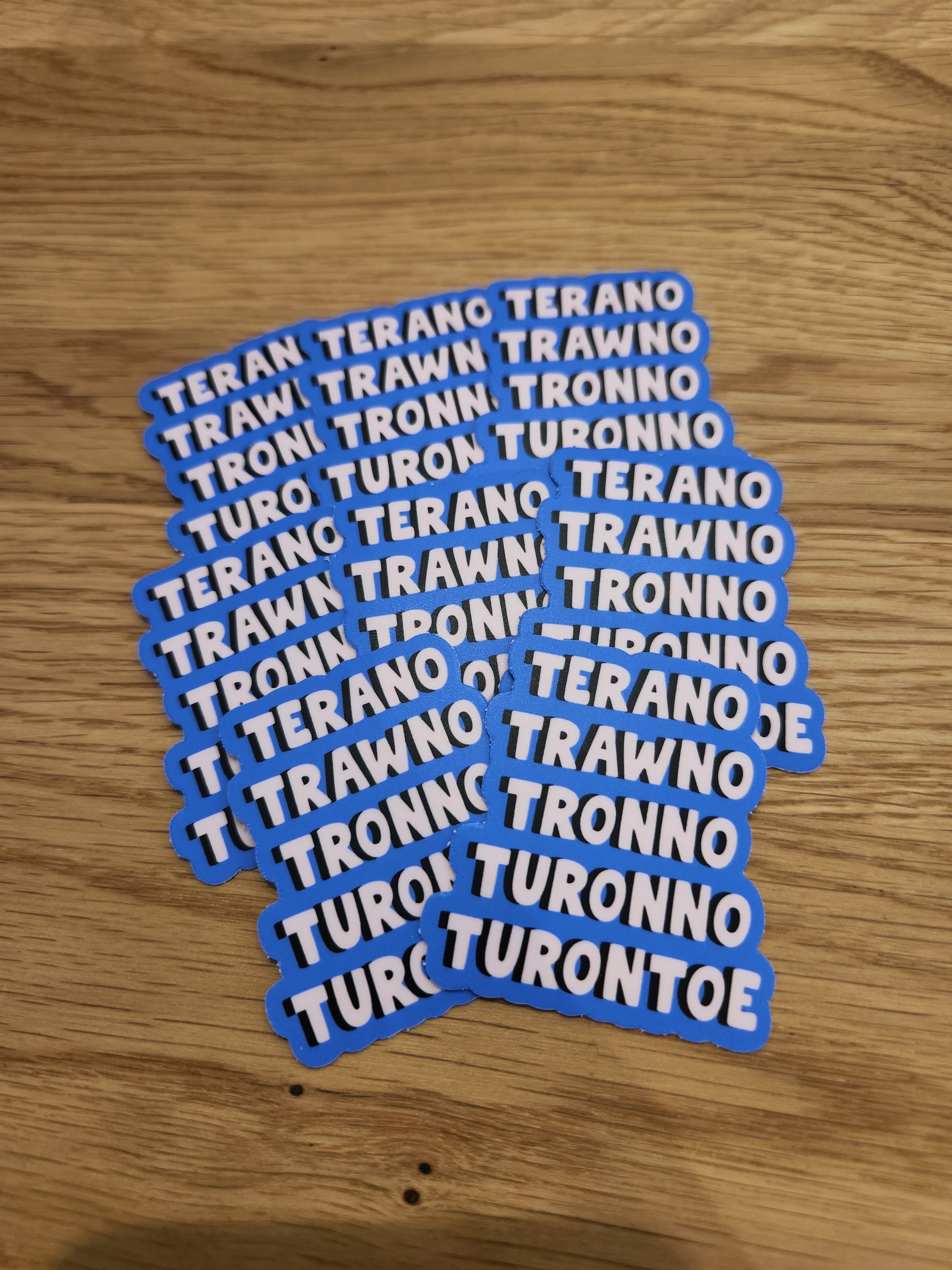 Toronto Sticker - Blue