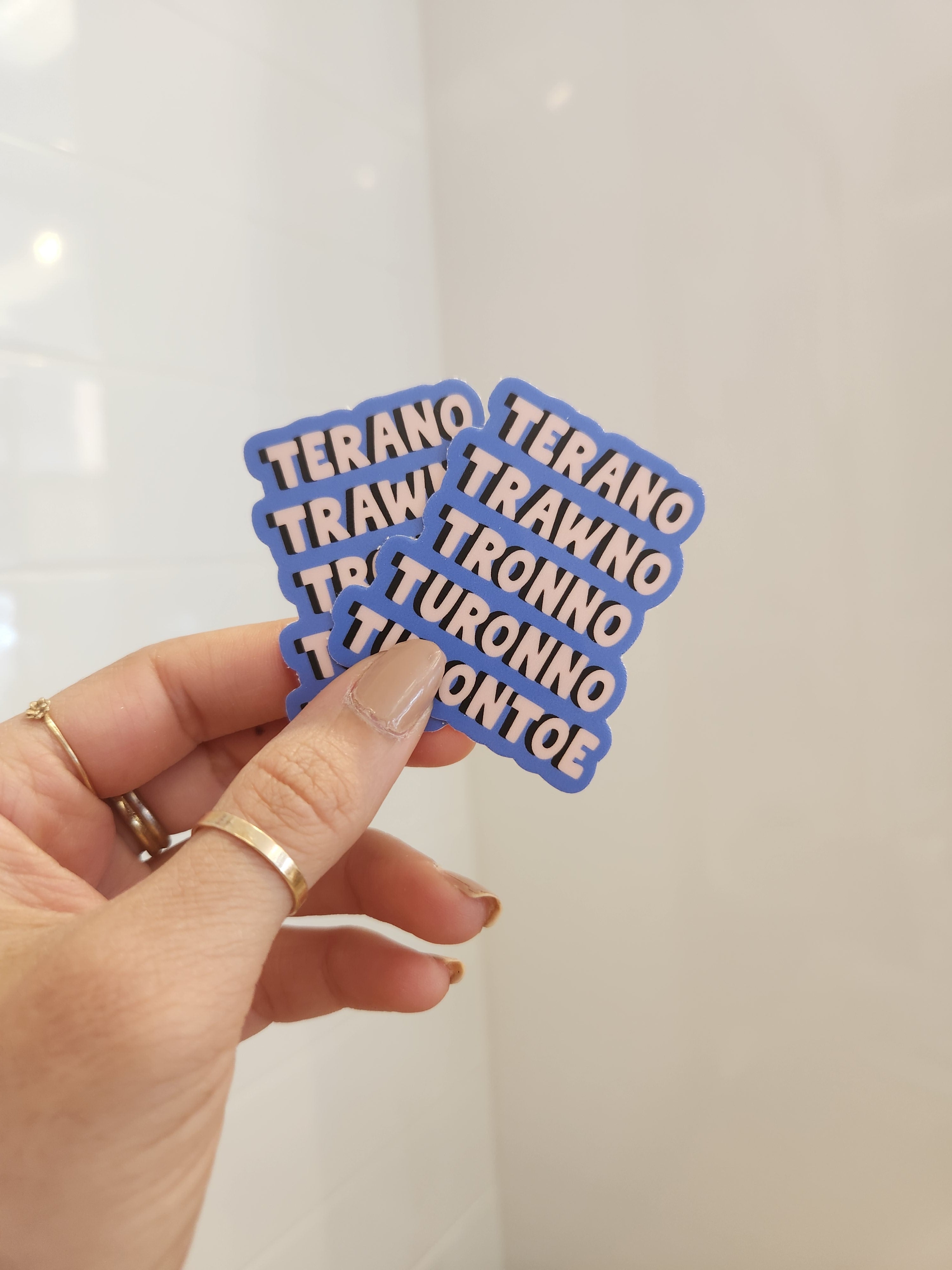 Toronto Sticker - Blue
