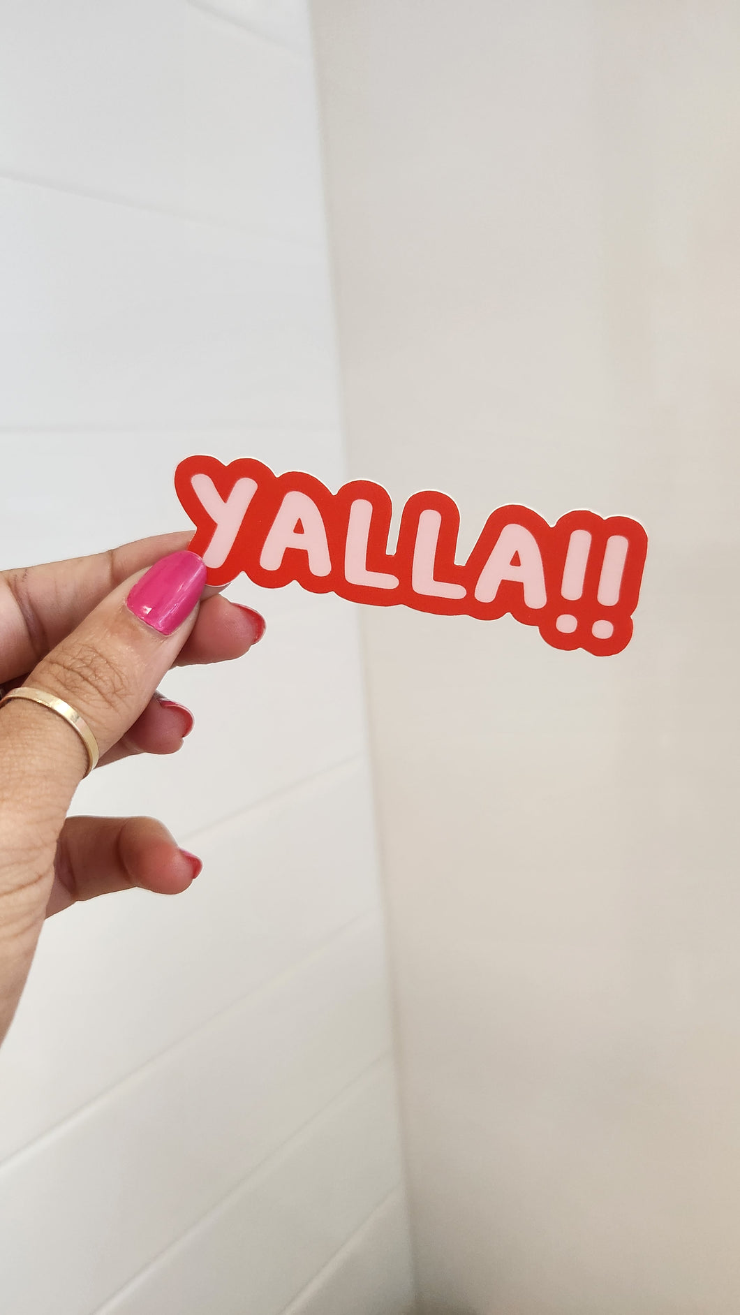 Yalla Sticker