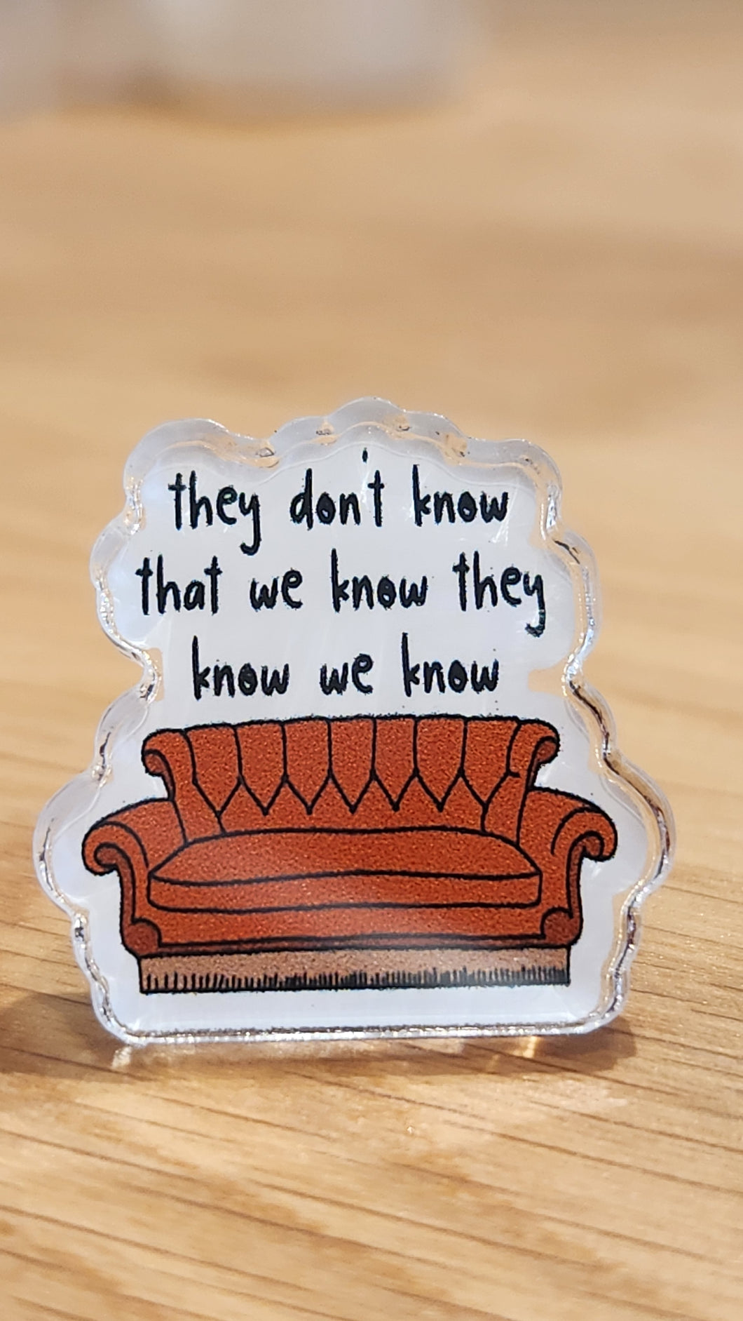 Friends Couch Pin