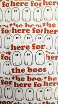 Here for the Boos Sticker