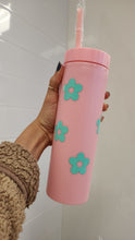 Load image into Gallery viewer, Skinny Tumbler with Sippy Lid and Straw
