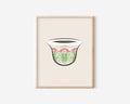ARABIC COFFEE CUP PRINT