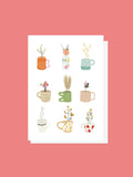 Coffee Flower - Greeting Card