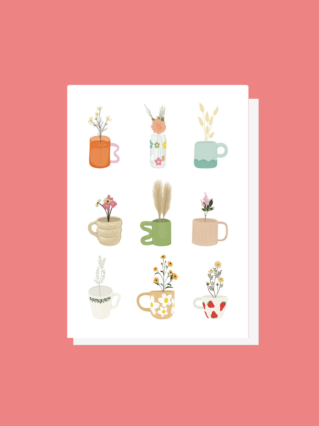 Coffee Flower - Greeting Card
