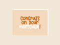 Congrats Mortgage Card