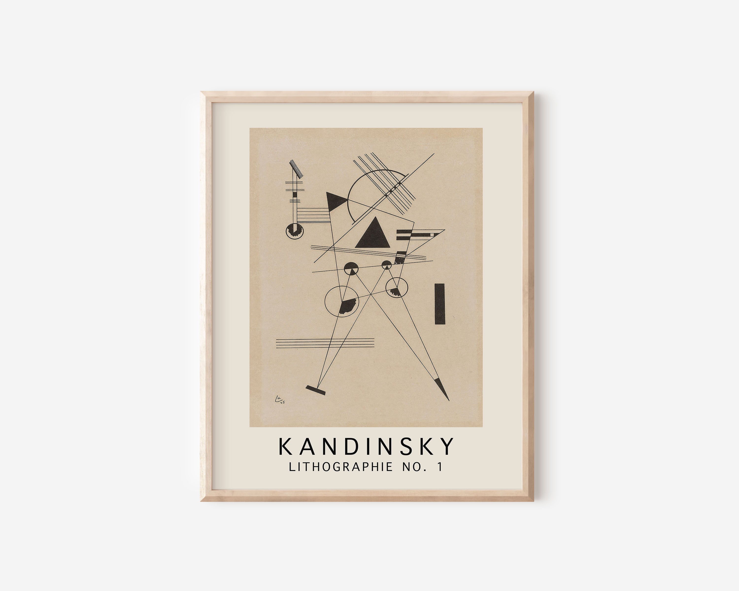 Kandinsky Lithographie No 1 Print