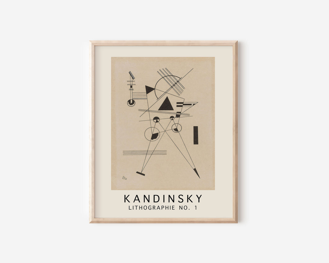Kandinsky Lithographie No 1 Print