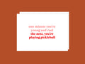 Pickleball Card