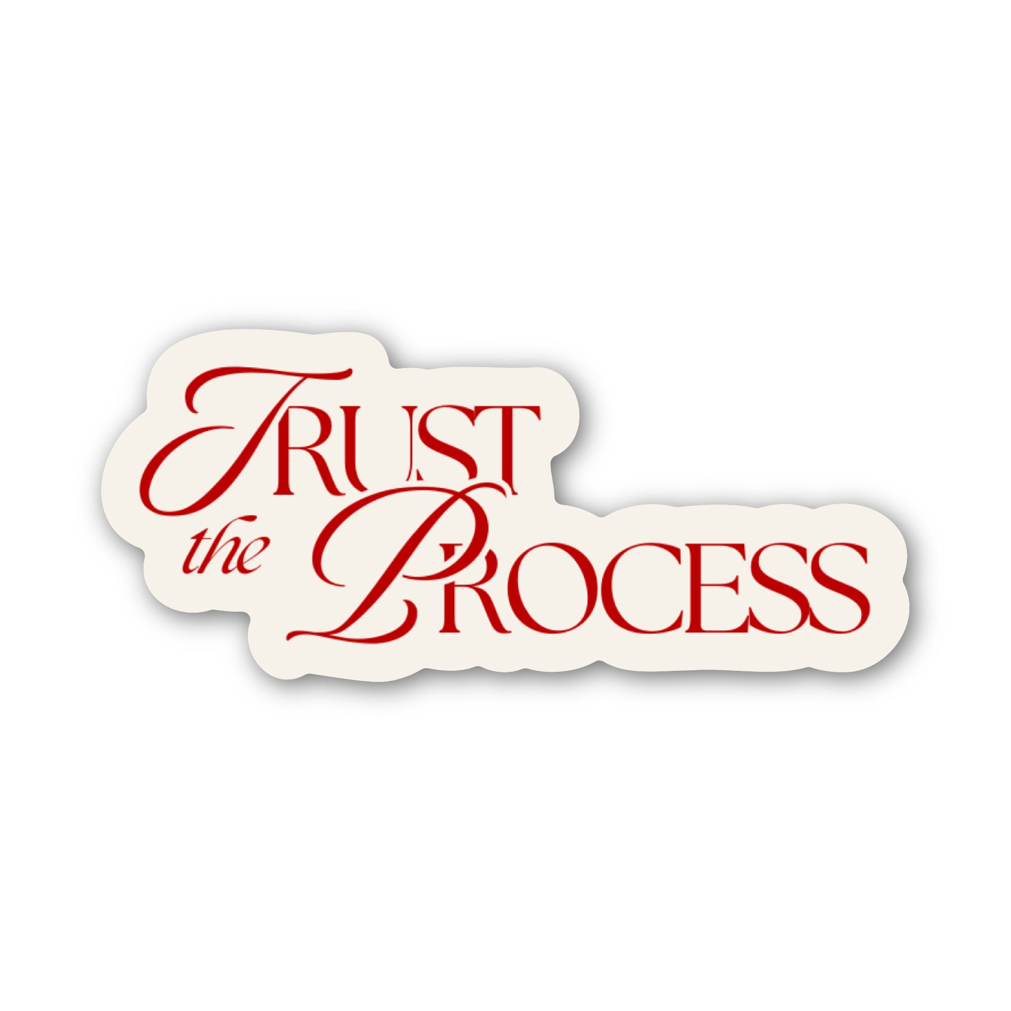 Trust the Process Sticker