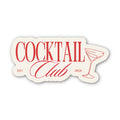 Cocktail Club Sticker