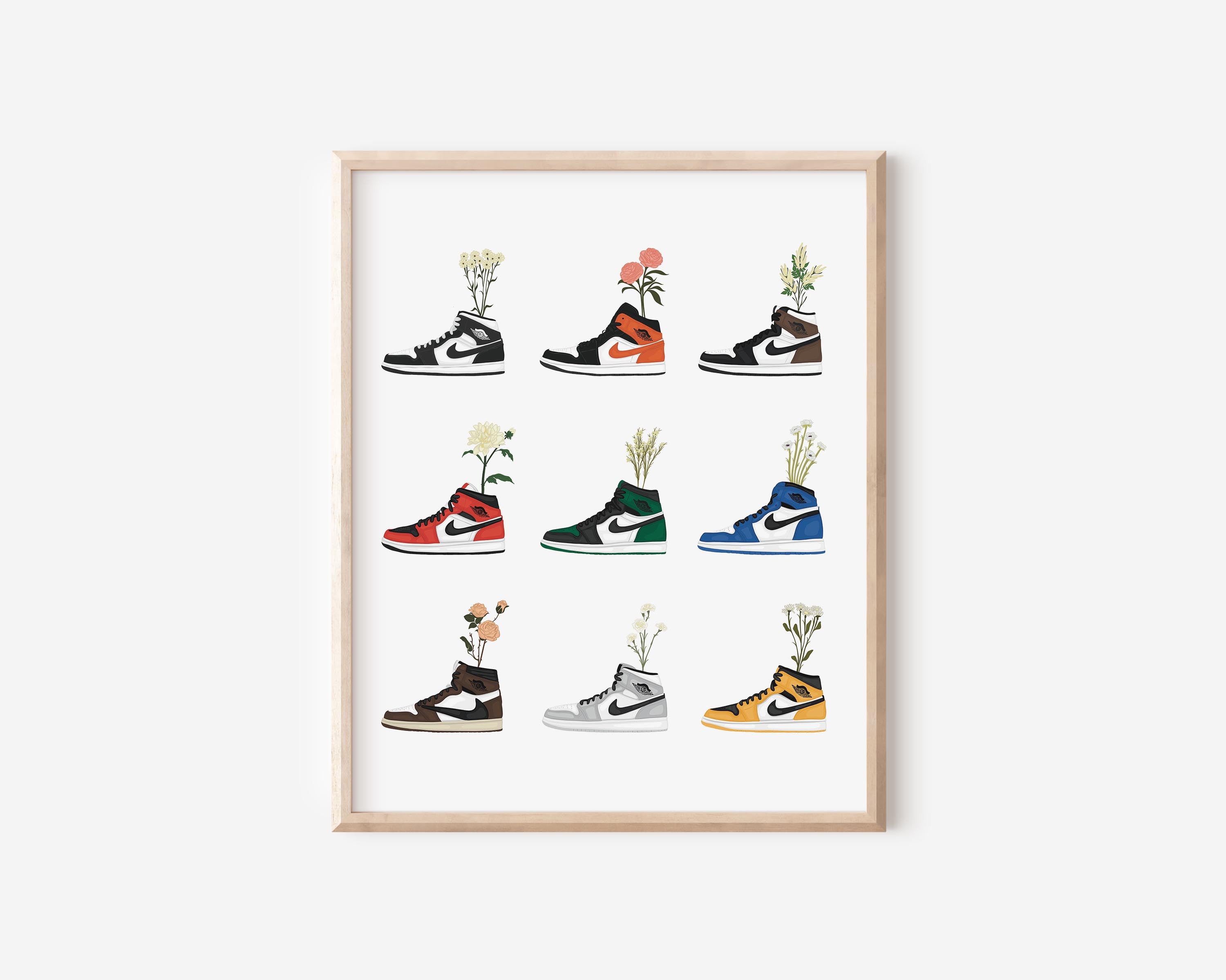 SNEAKER x FLOWER PRINT V2