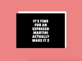 Espresso Martini Card