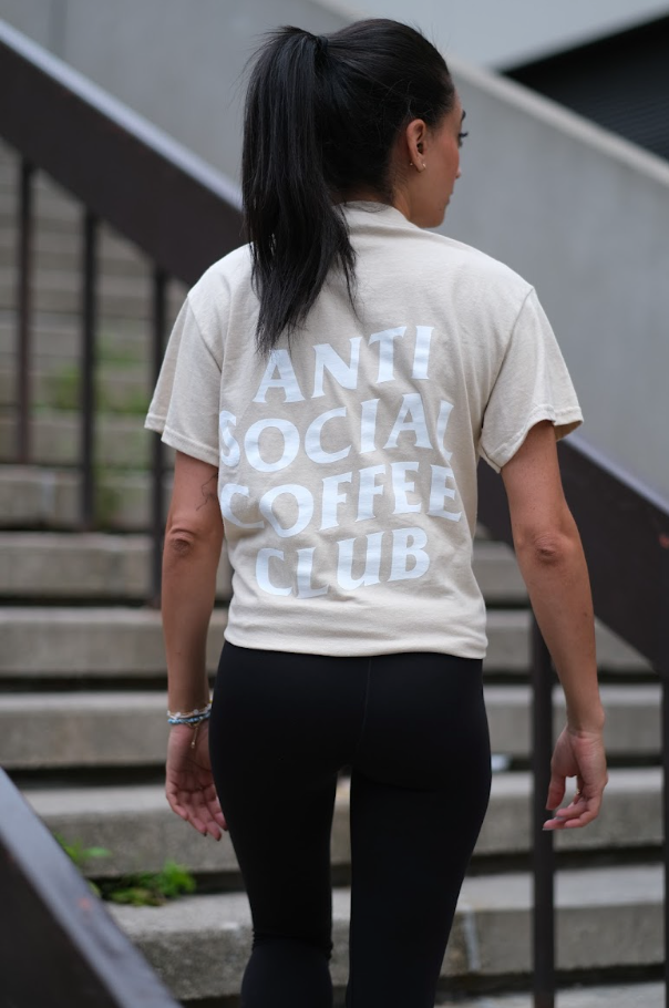 Anti Social Coffee Club Tshirt