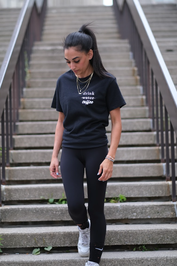 Drink Coffee Black Tshirt