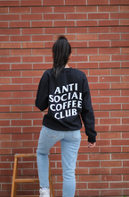 Load image into Gallery viewer, Anti Social Coffee Club Crewneck
