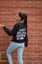 Load image into Gallery viewer, Anti Social Coffee Club Crewneck
