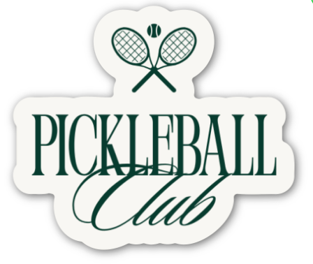 Pickleball Sticker