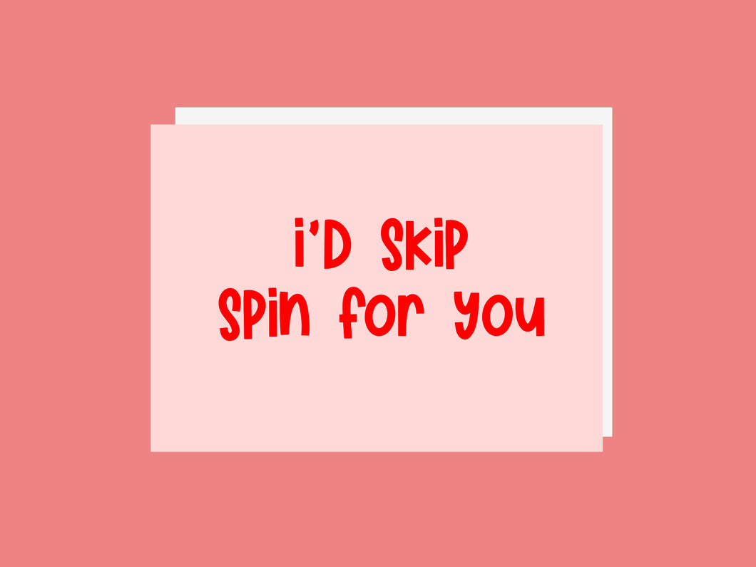 Spin Card - Greeting Card