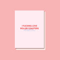 Roller Coaster Card
