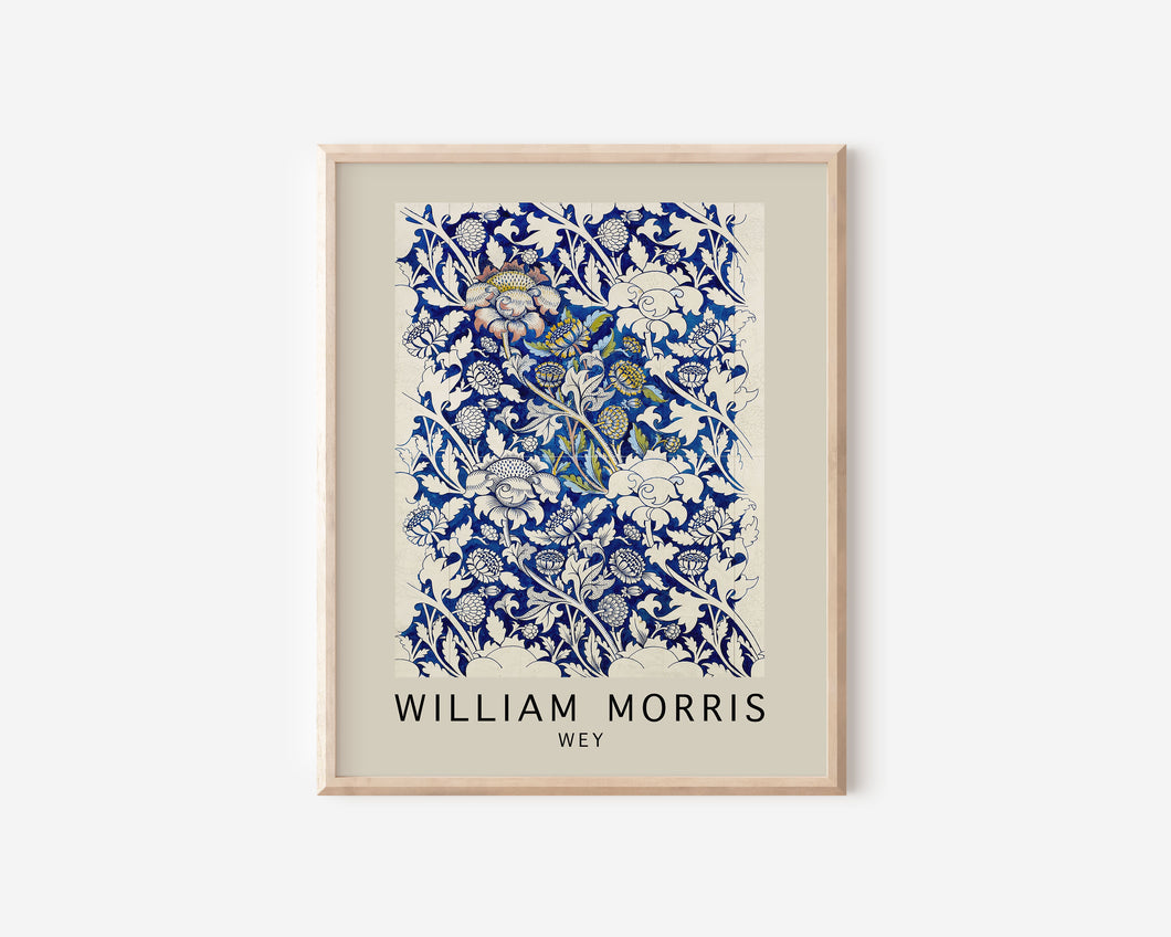 William Morris Wey Print