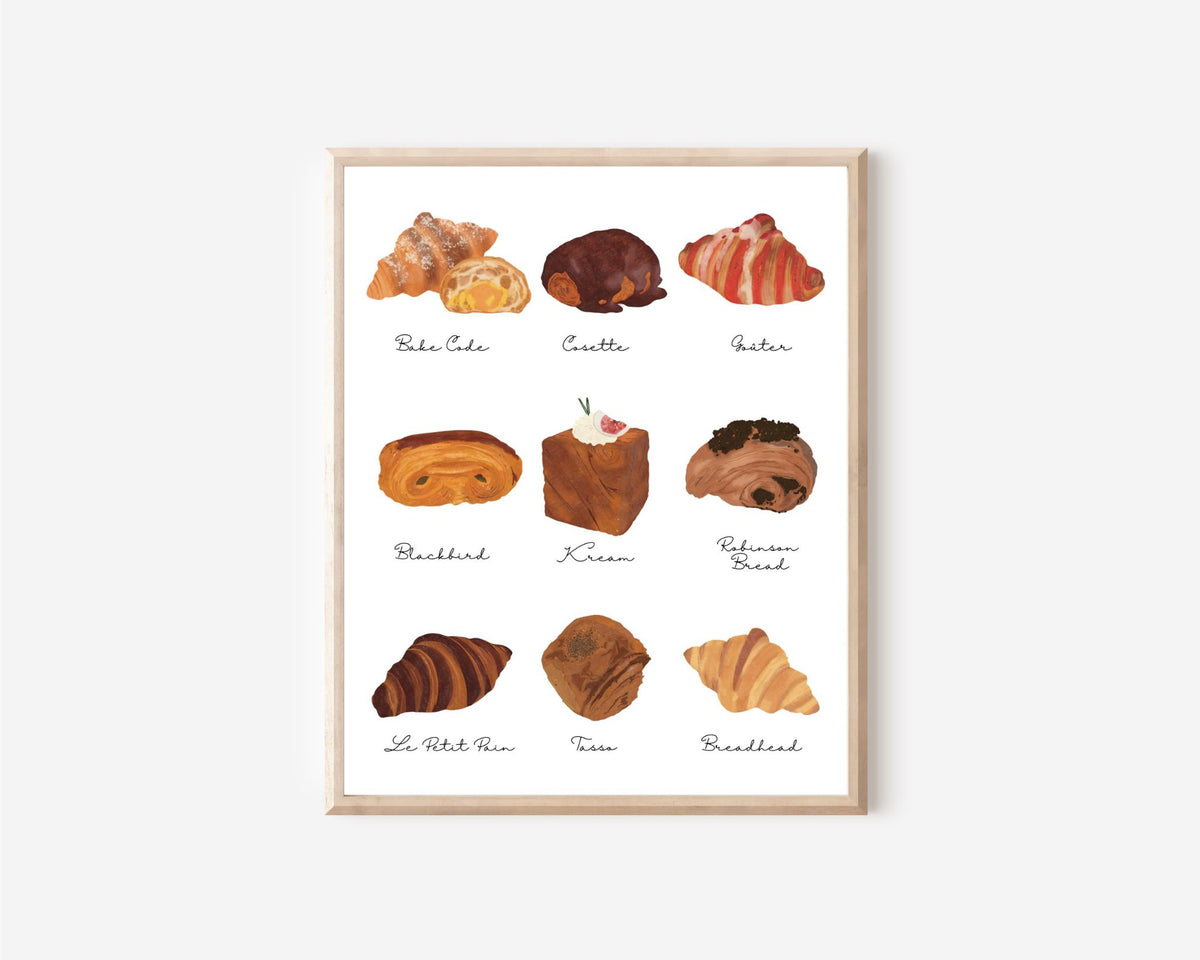 Toronto Croissant Print