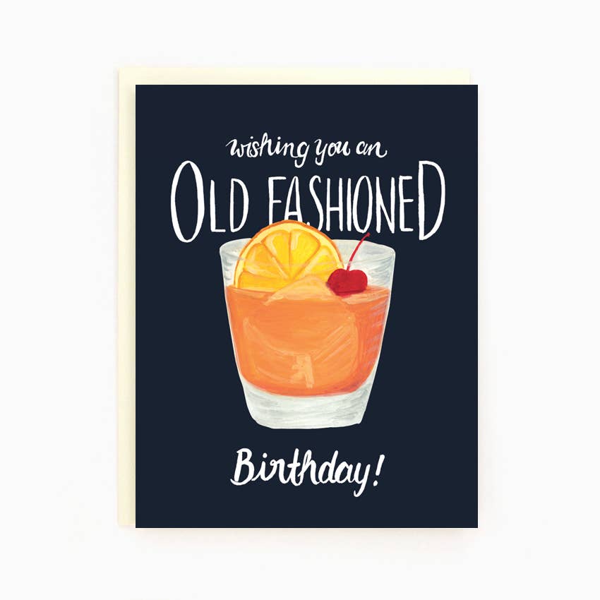 Oldfashioned Birthday Card