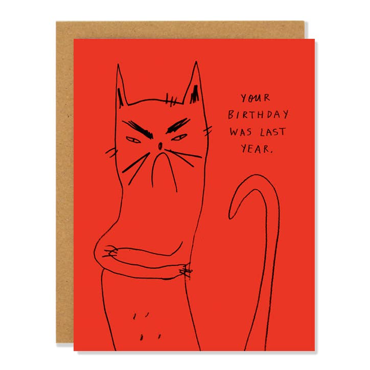 Bitter Kitty Card