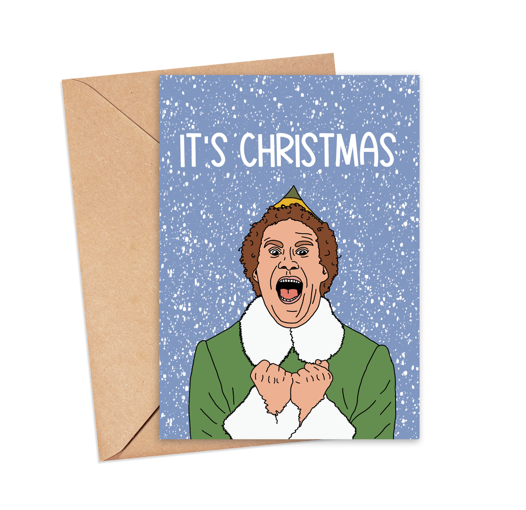 Elf It's Christmas Card