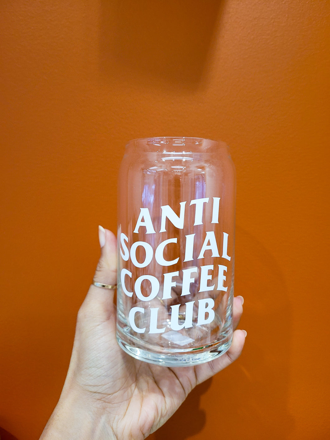 Anti Social Coffee Club Cup - White