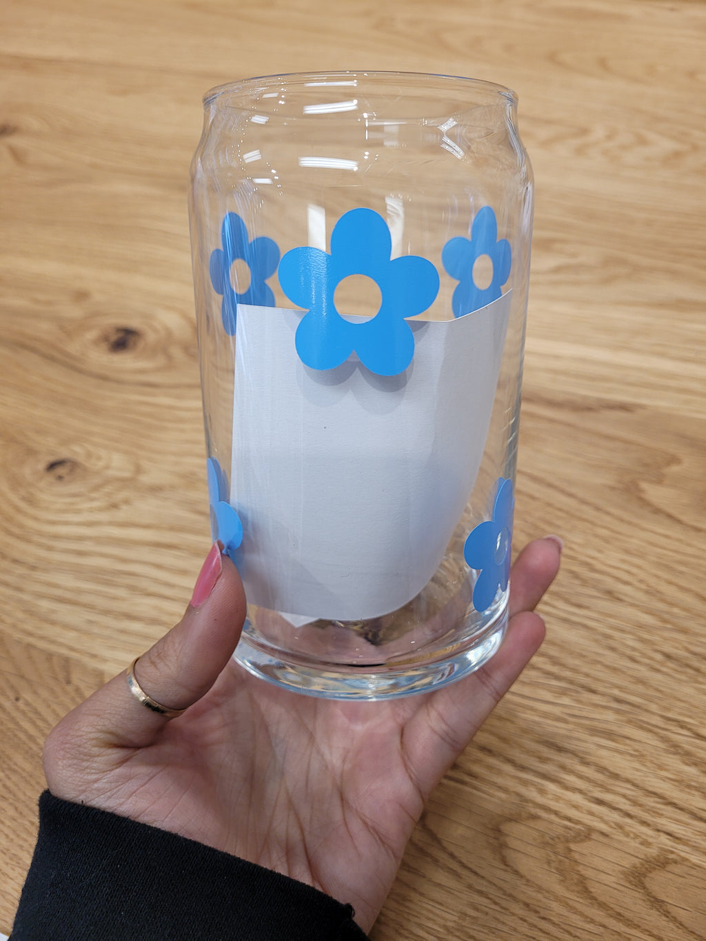Bright Blue Daisy Cup