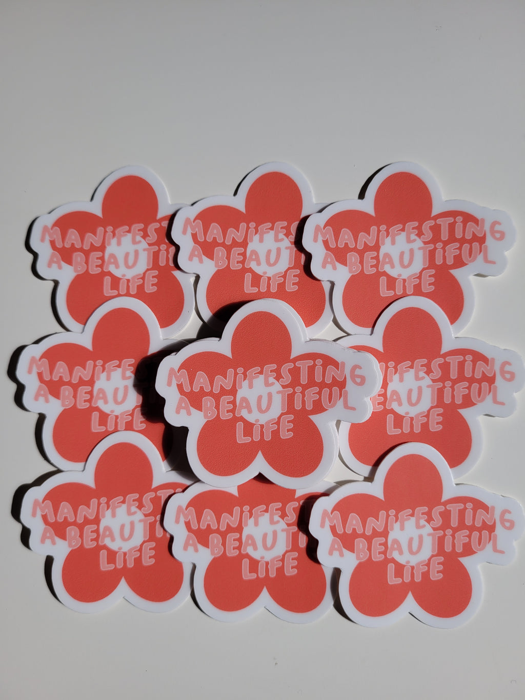 Manifesting a Beautiful Life Sticker