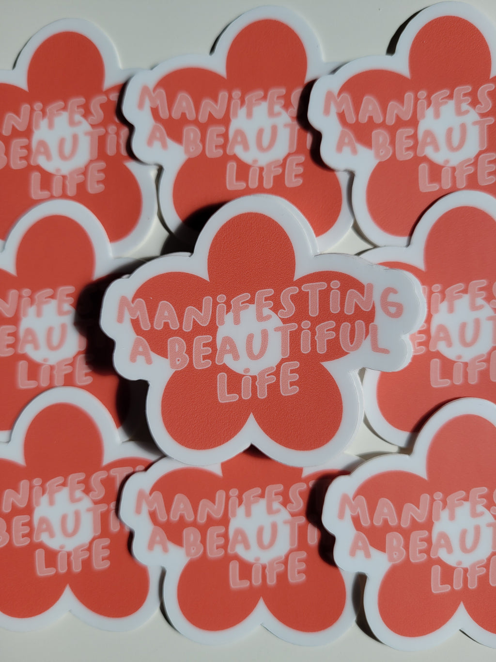Manifesting a Beautiful Life Sticker