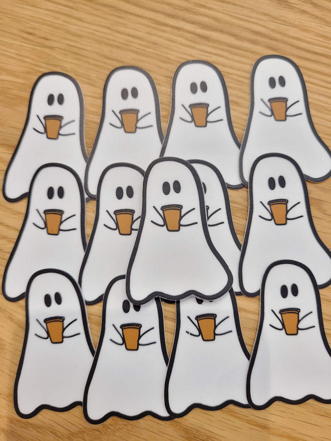 Ghost Coffee Sticker